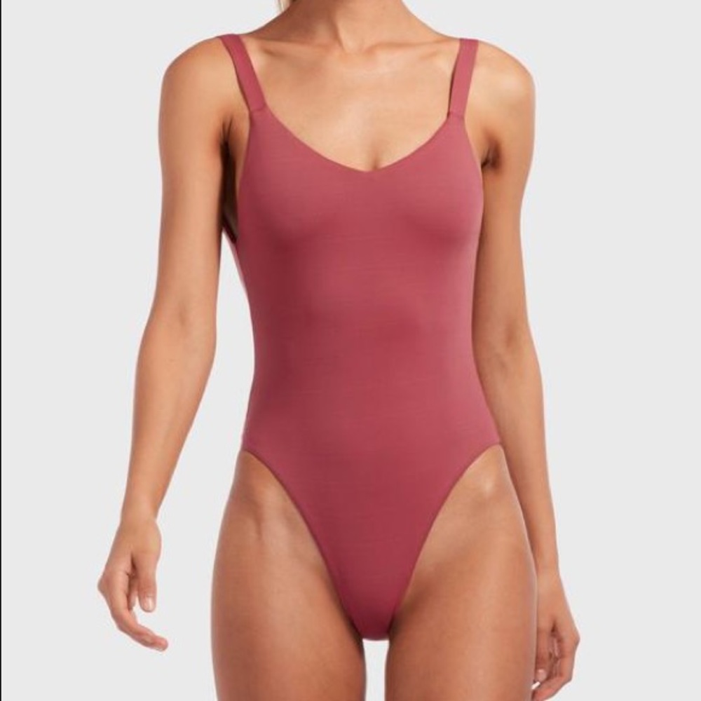 Vitamin A Leah body suit in Havana